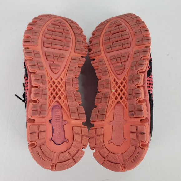 Asics GEL-QUANTUM 360 Knit Peach Red Black Women Size 6.5 Running Shoe T778N - Picture 16 of 16